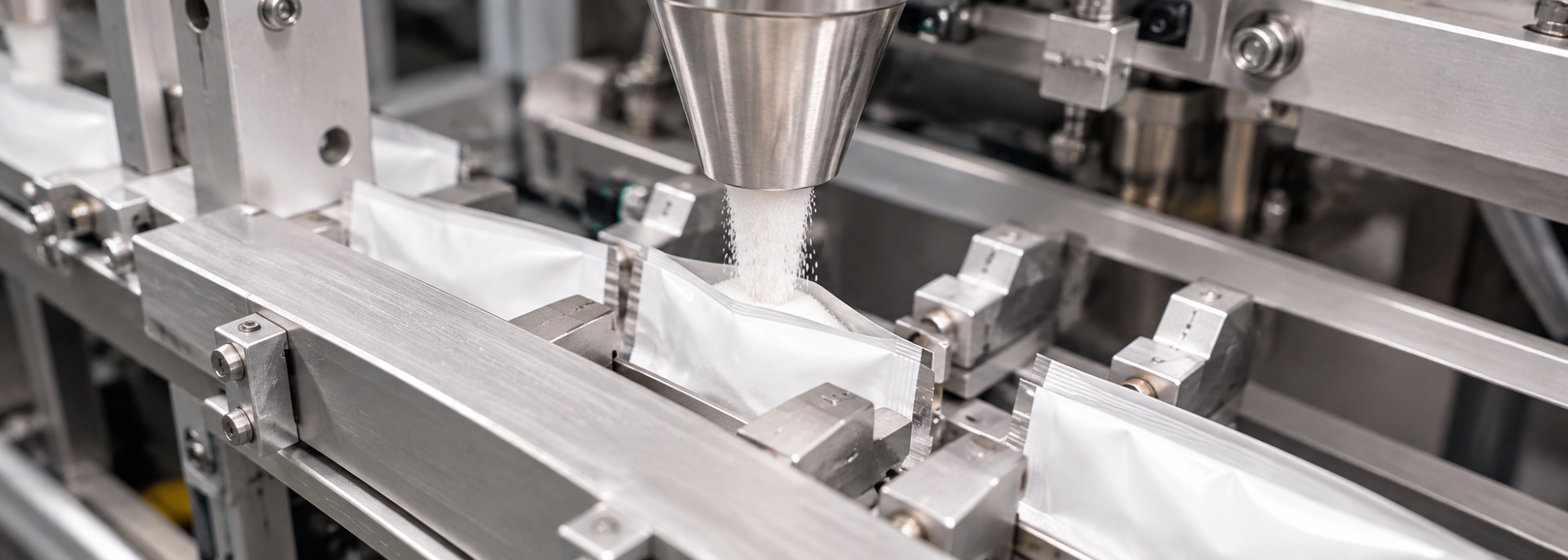 Lohnabfüllung und Konfektionierung auf einer Verpackungsmaschine